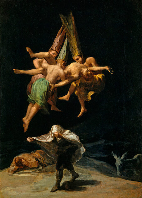 Vuelo de brujas (Francisco de Goya, 1797)