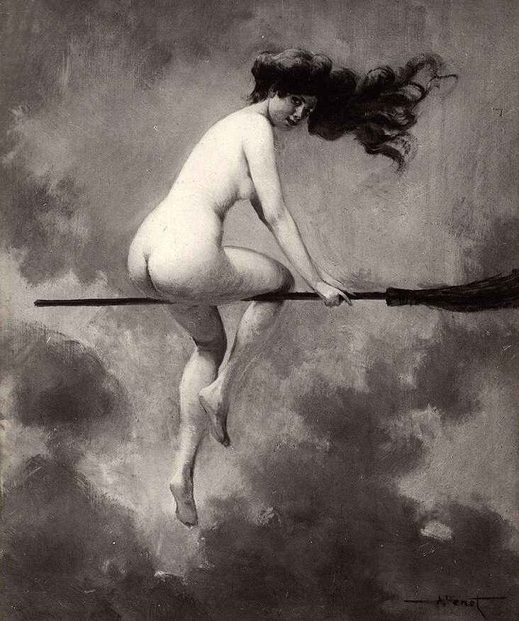 Départ pour le Sabbat (Albert Joseph Pénot, 1910)