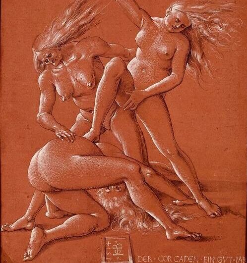 Tres brujas (Hans Baldung, 1514)